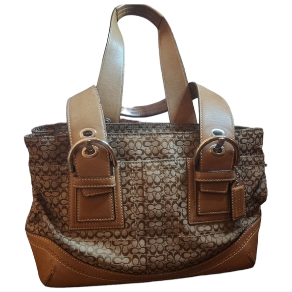 Coach Soho Mini SignatureTote Brand New With Tags Condition is Very Good - Picture 13 of 13